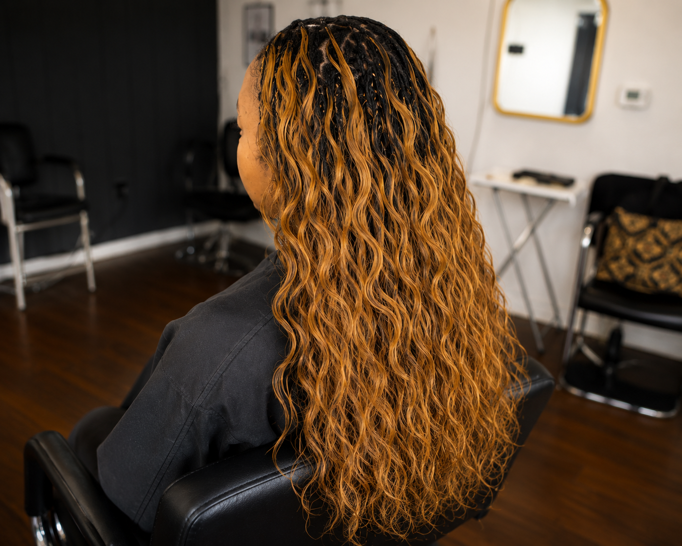 Miracle Knots With Body Waves Curls