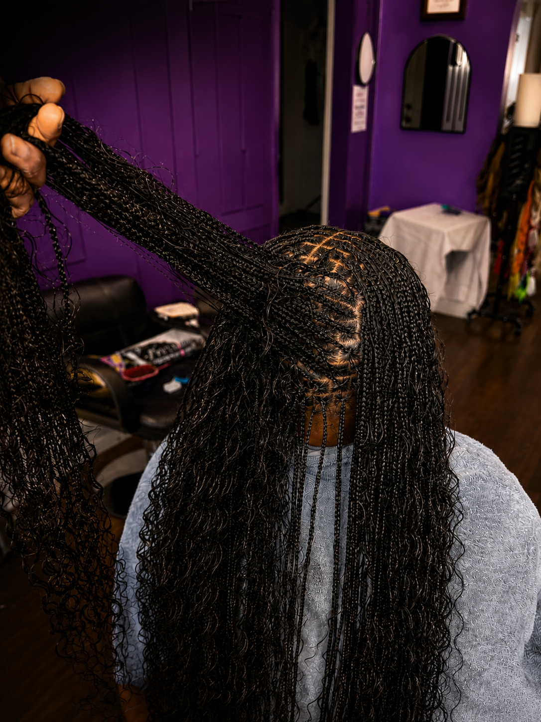 Small Boho Knotless