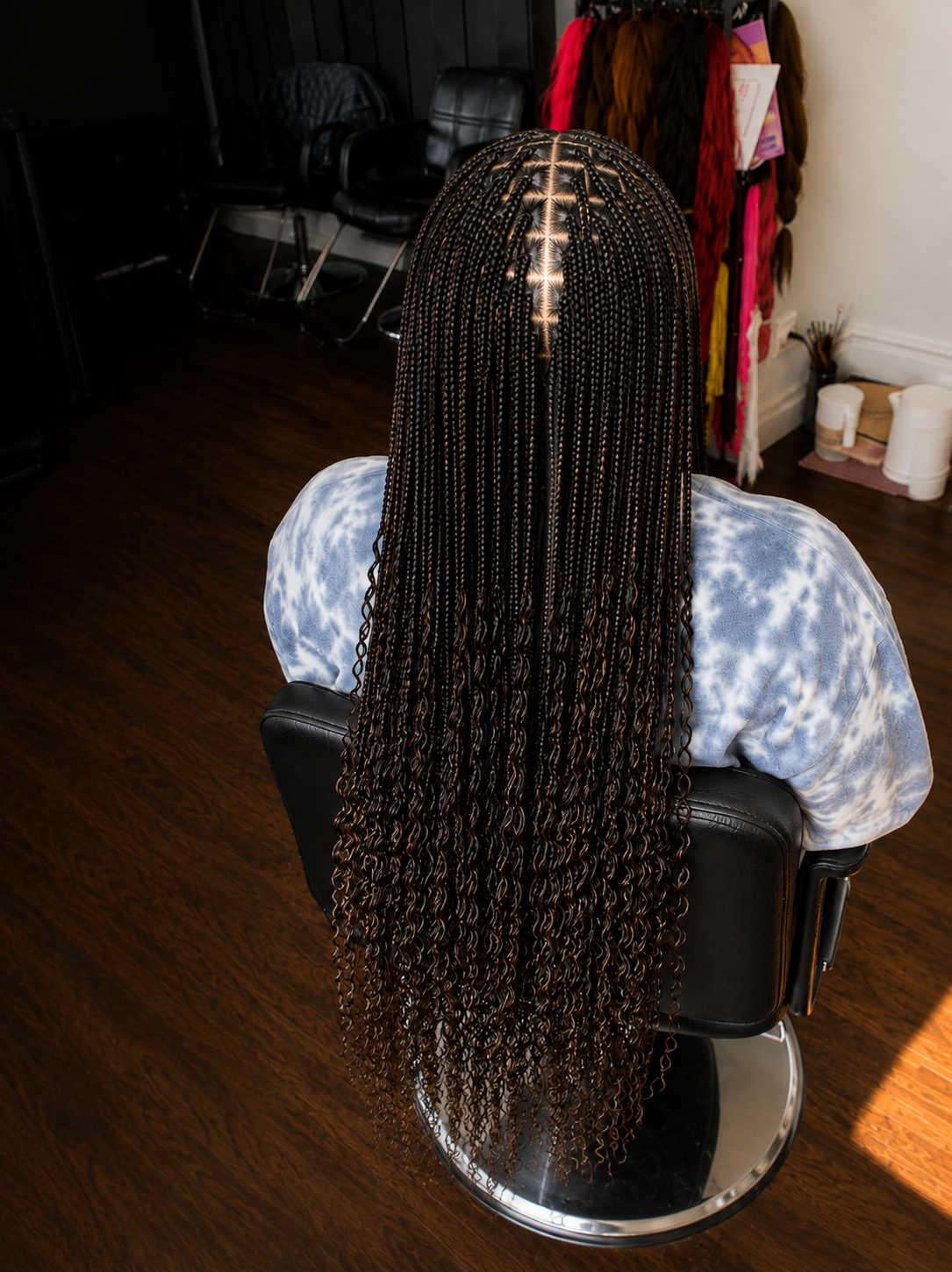Small Butt Length Boho Knotless