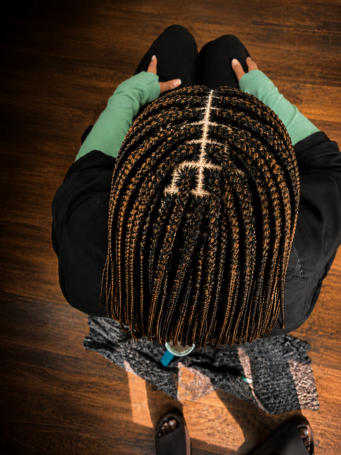 Medium Box Braids